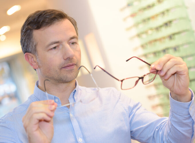 Brillestel for mænd